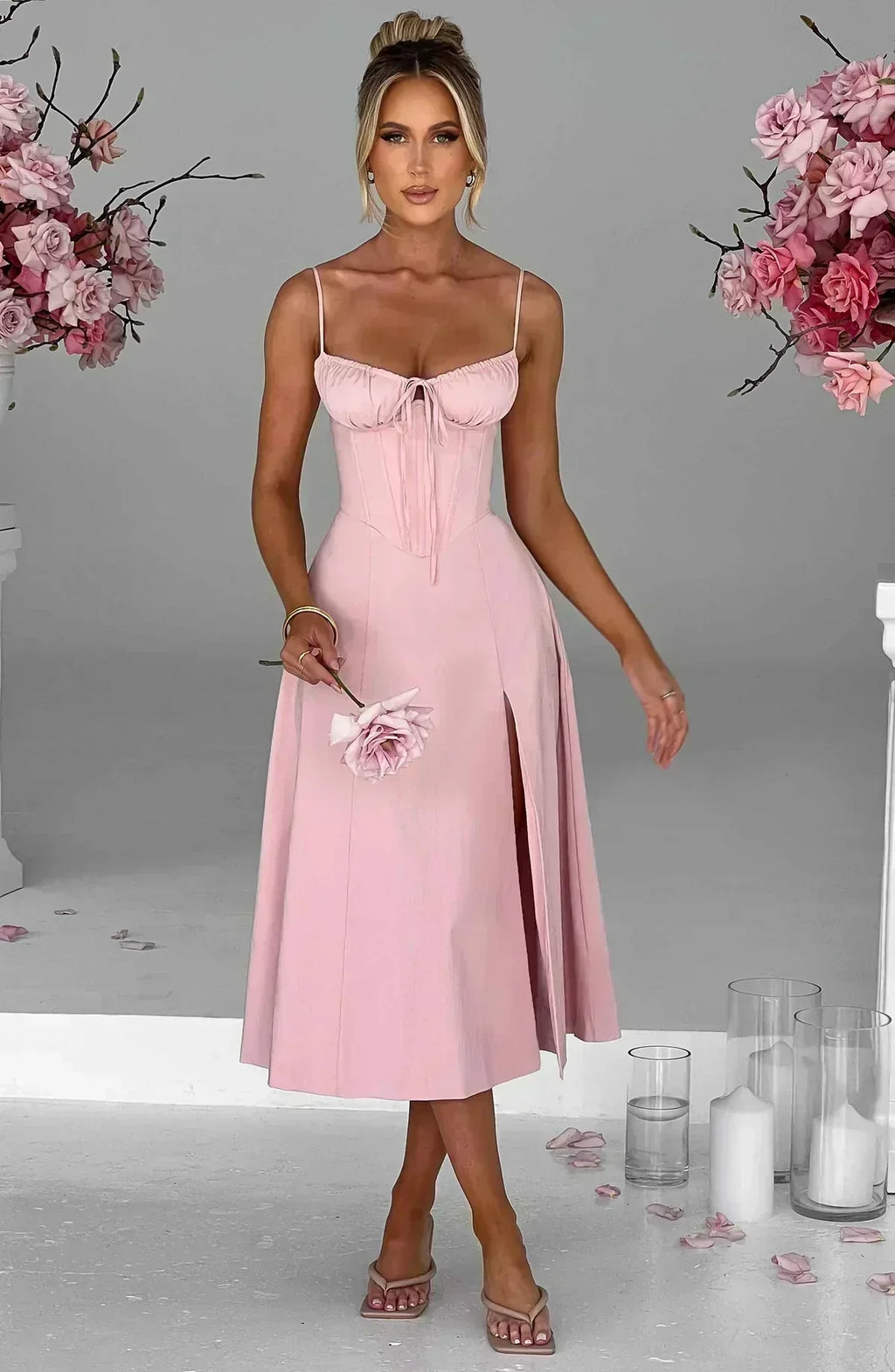 vestido largo deanna