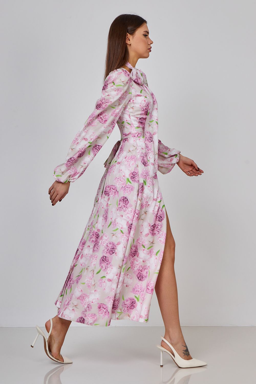 vestido largo nuda