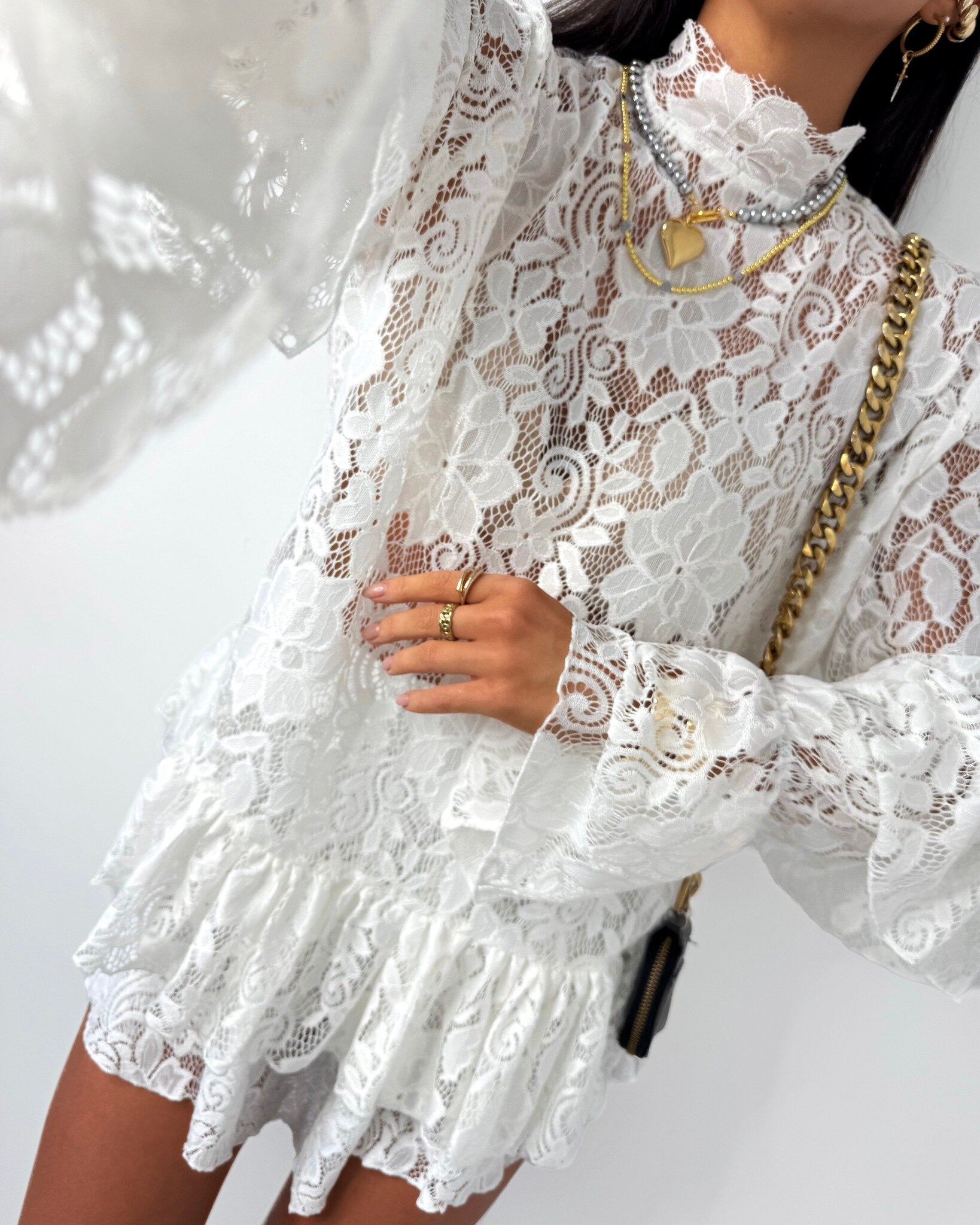 Blusa louise blanca